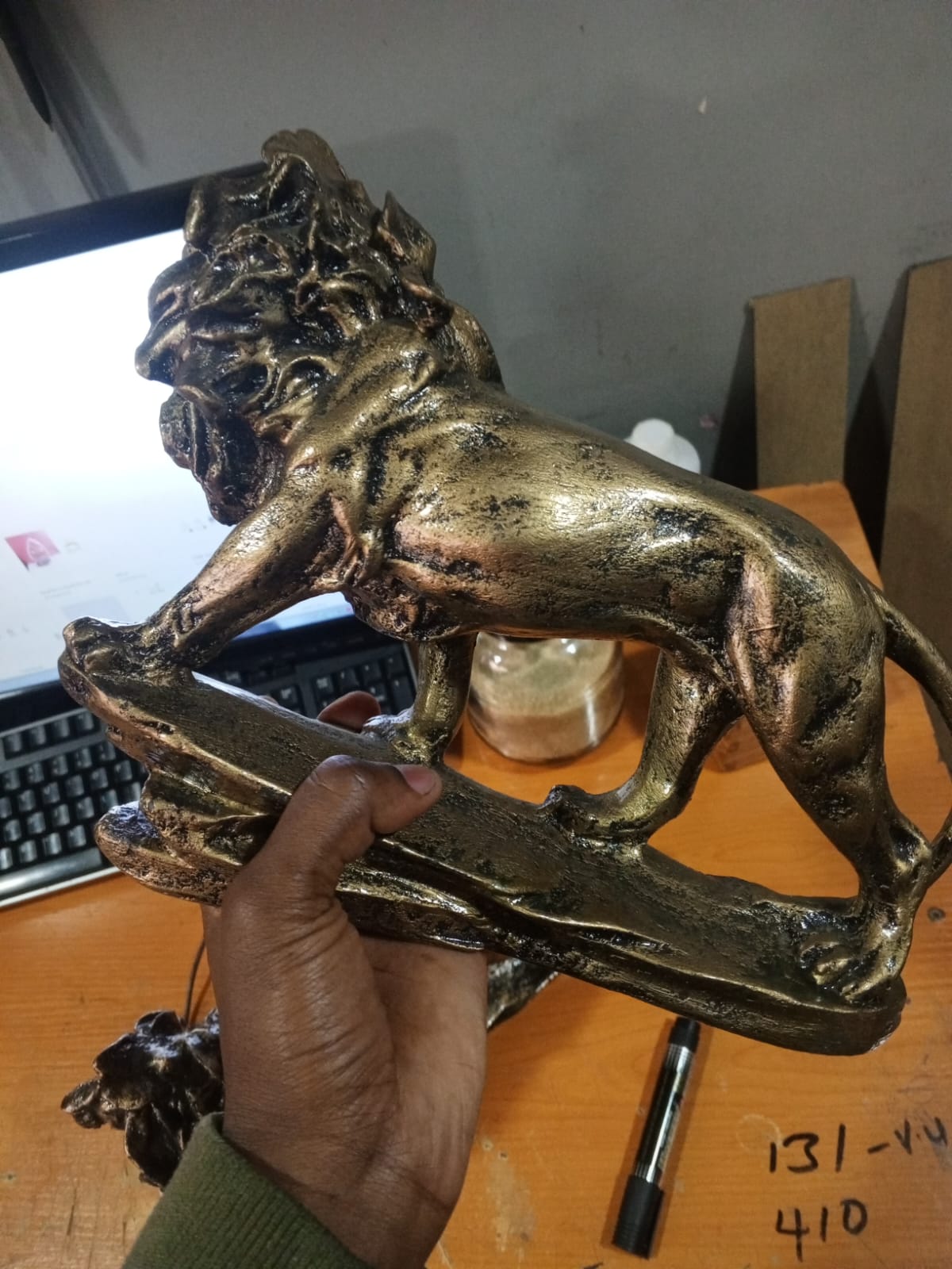 Wildlife Bronze Figurine Trophy
